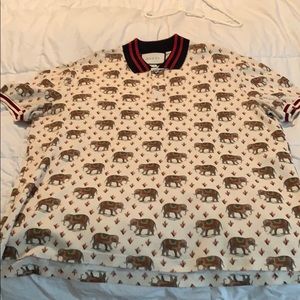 Gucci men shirt size XL large only worn once